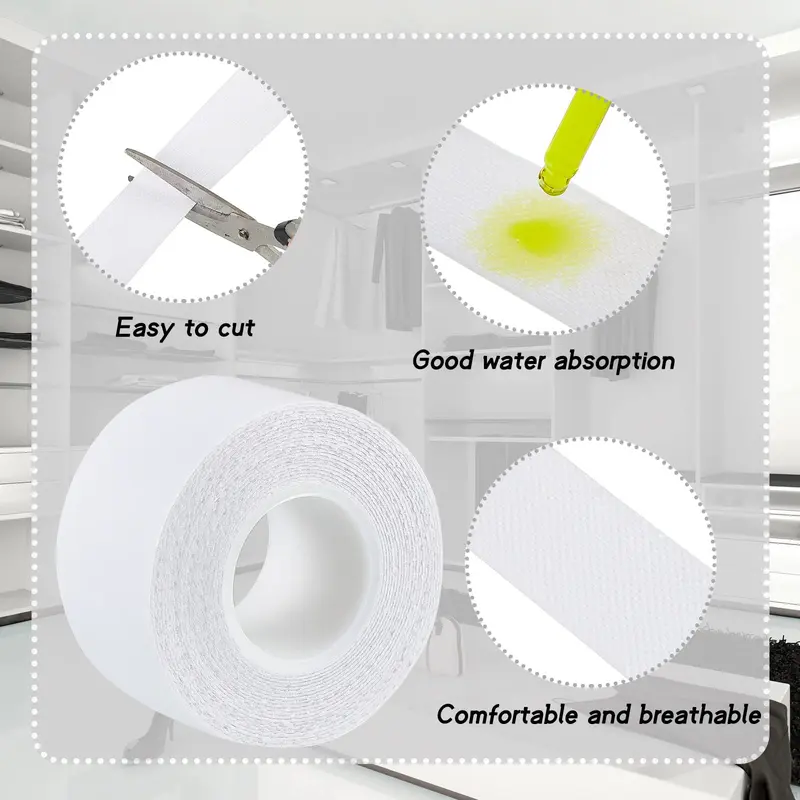 🔥Last Day 50% OFF🎁2 Rolls Invisible Sweat Pads & Collar Protectors for Shirts – Unisex Sweat Guard detail view