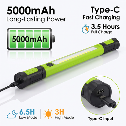 🌟🔦Multifunctional magnetic rechargeable work light💡